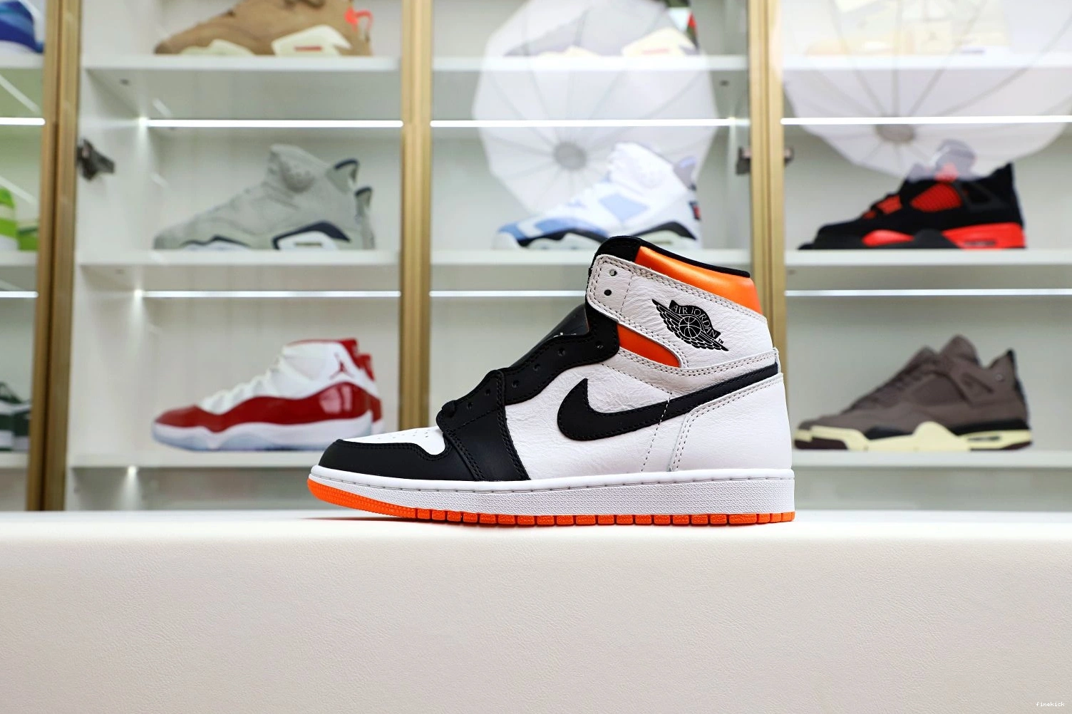 Air OG Electro Orange' Retro 1 Jordan High 1108